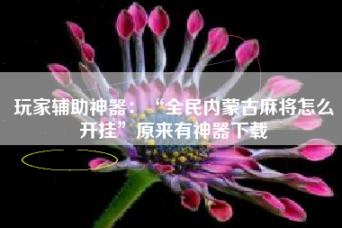 玩家辅助神器：“全民内蒙古麻将怎么开挂	”原来有神器下载