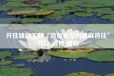 开挂辅助工具“微信老友内蒙麻将挂”开挂(透视)辅助