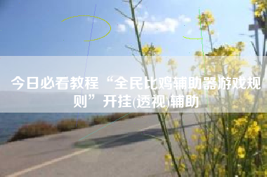 今日必看教程“全民比鸡辅助器游戏规则”开挂(透视)辅助